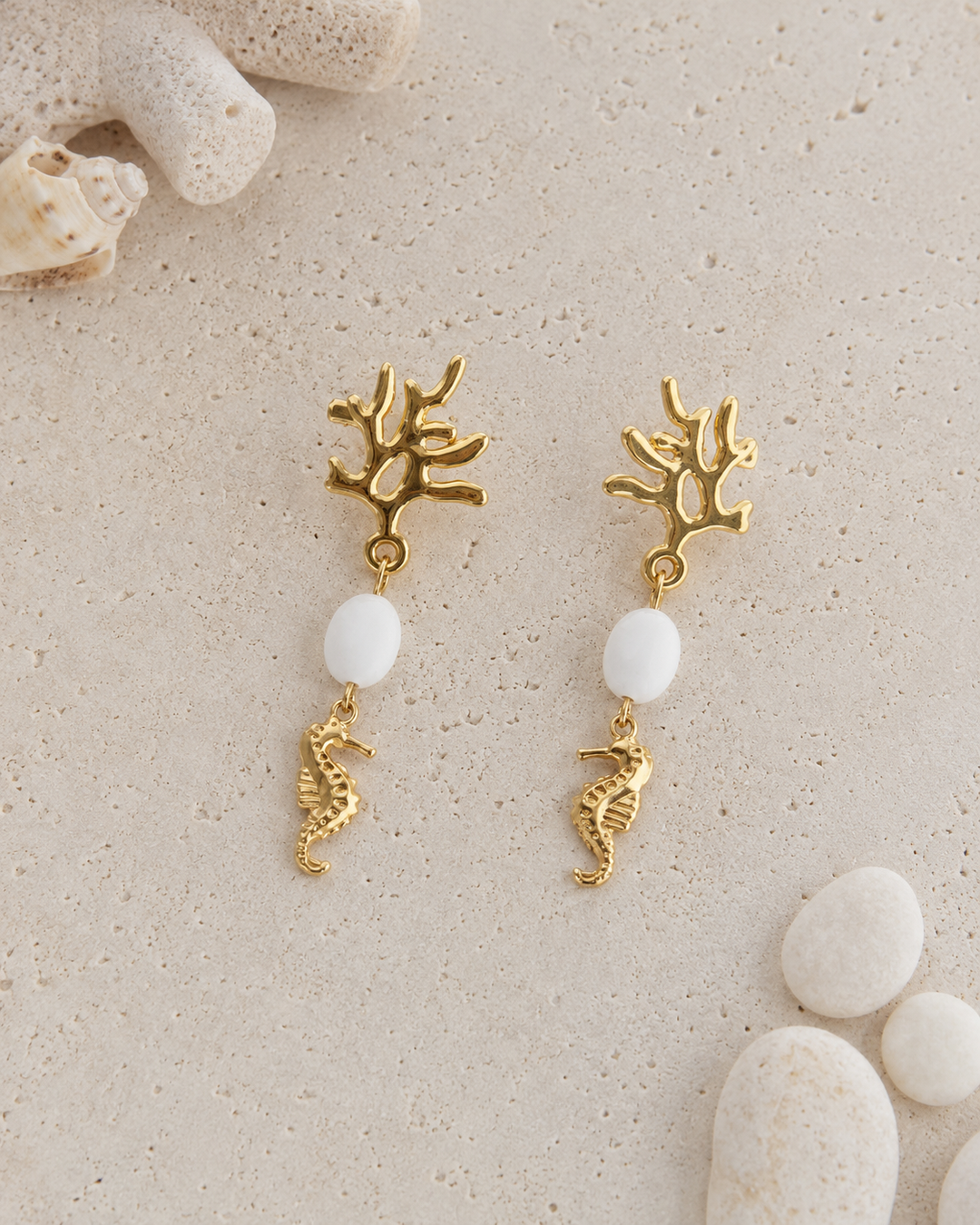 Pendientes Arrecife (acero)