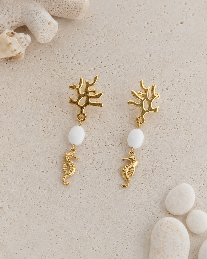 Pendientes Arrecife (acero)