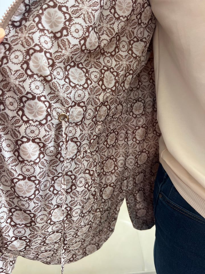 Chaqueta Reversible Úrsula caqui