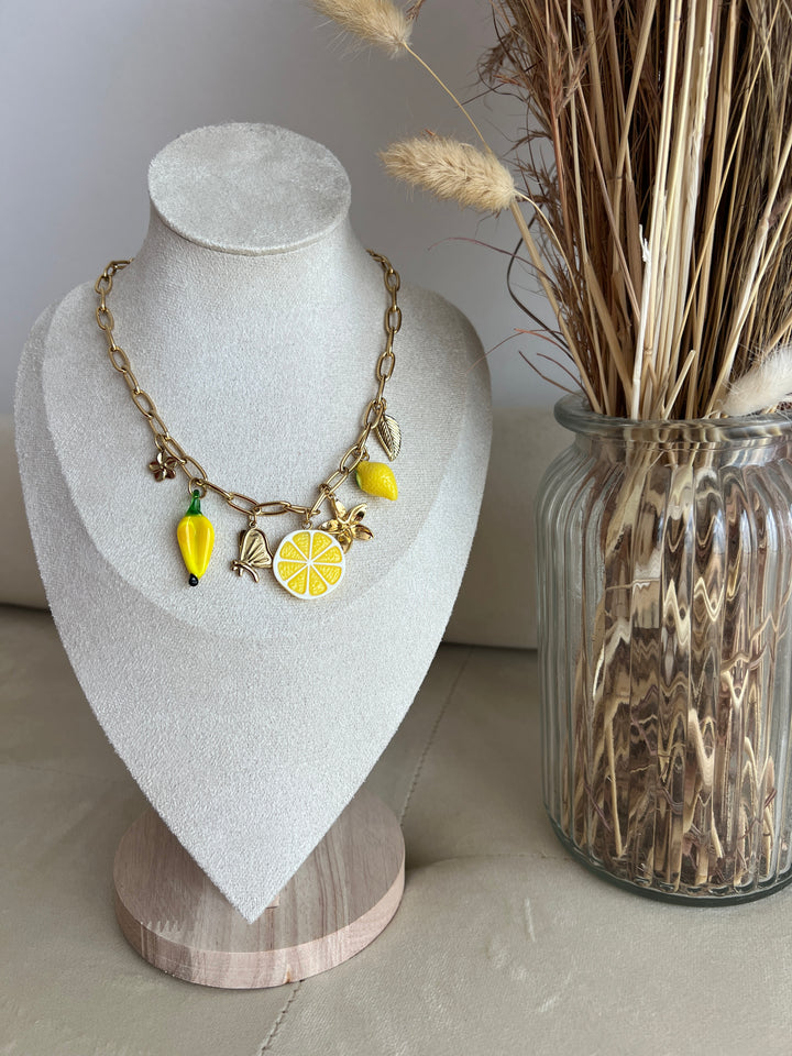 Collar Limones (acero)