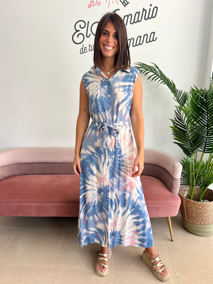 Vestido Aroa azul