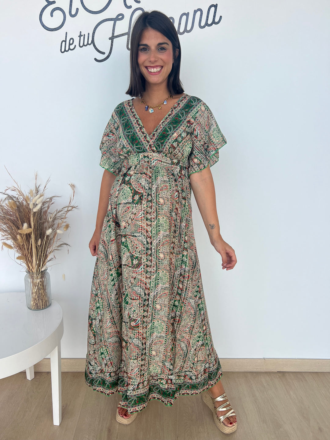 Vestido Vanesa verde
