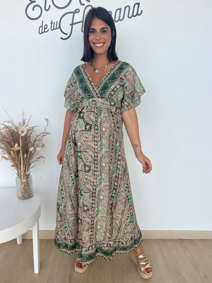 Vestido Vanesa verde