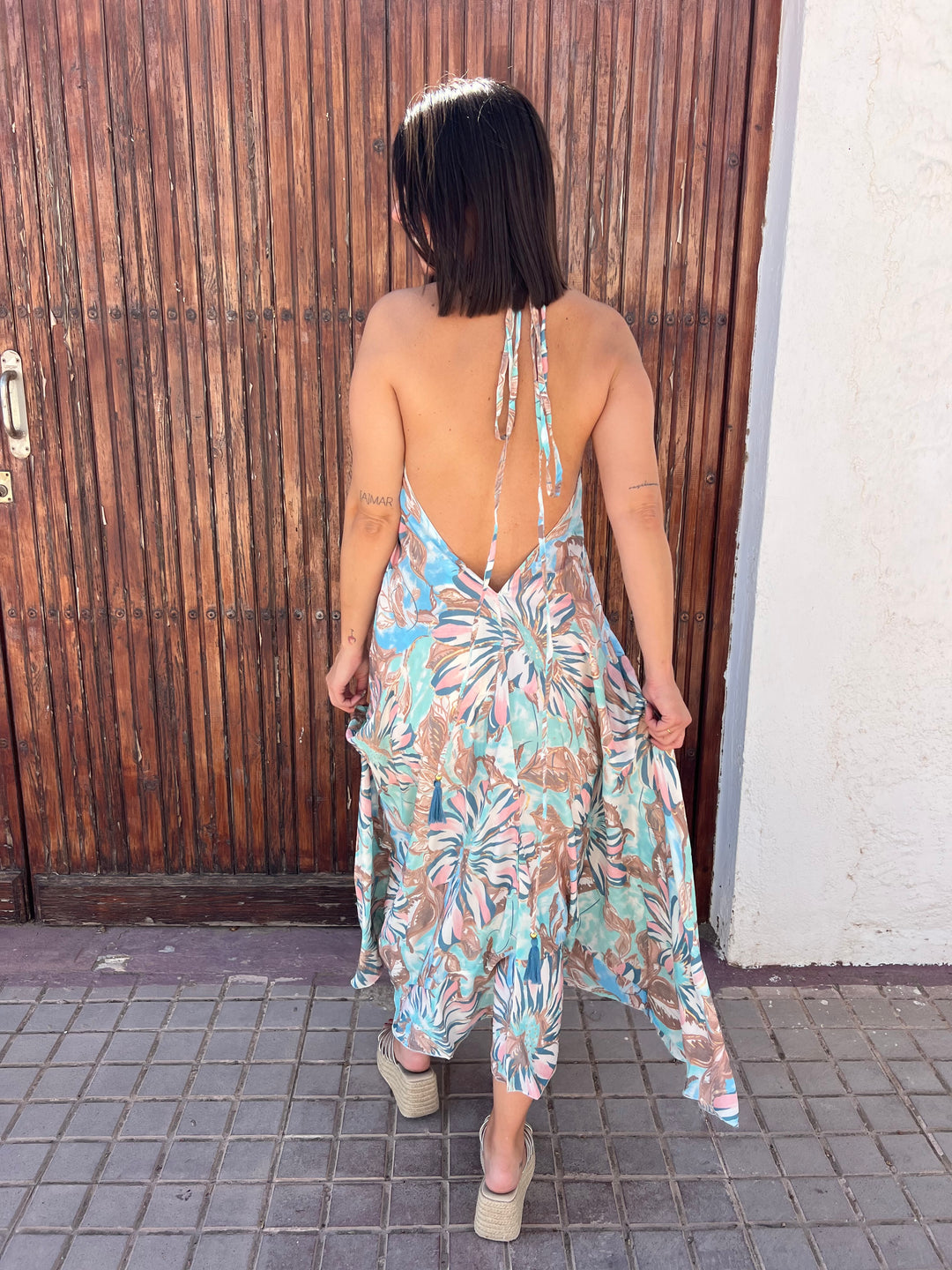 Vestido Luna azul