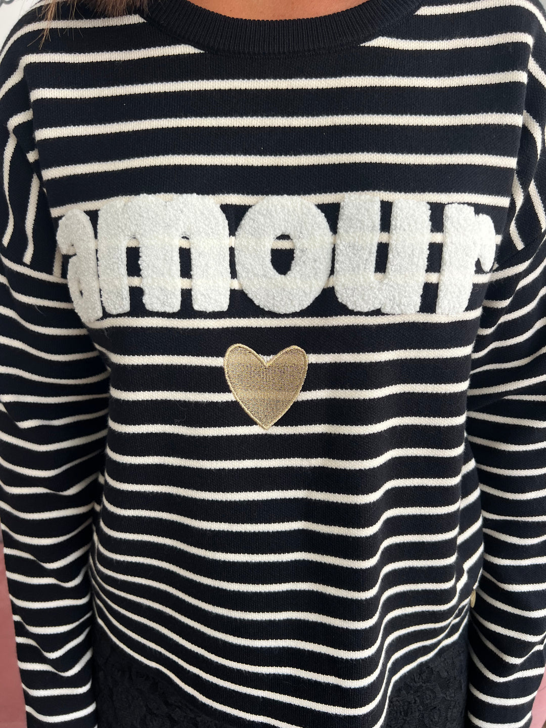 Jersey Amour negro