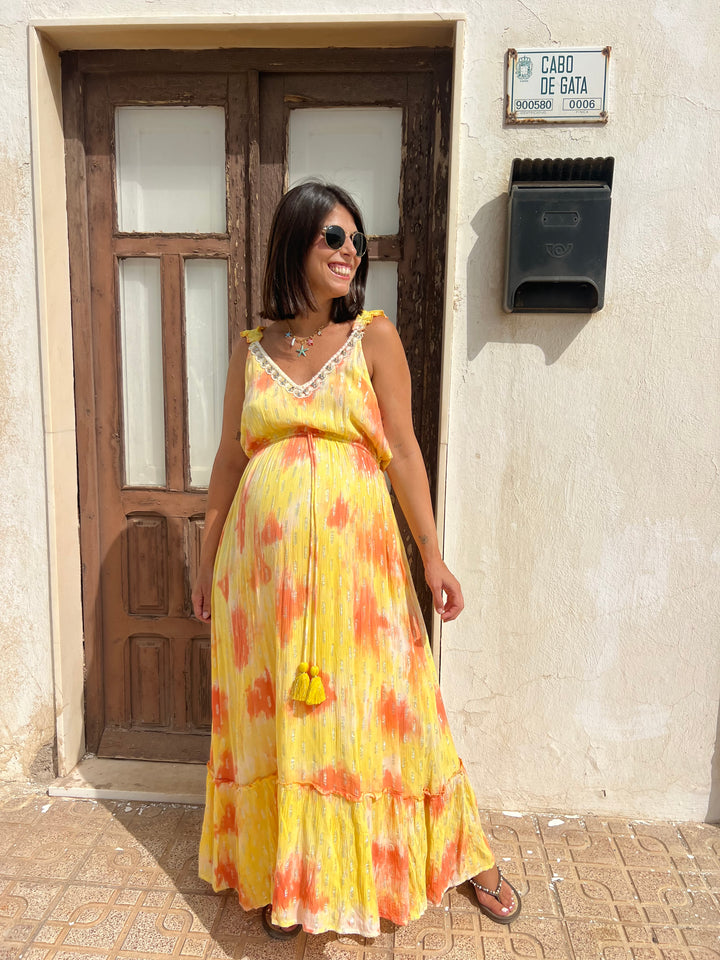 Vestido Conil naranja