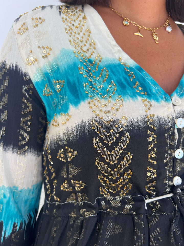 Vestido Manuela azul