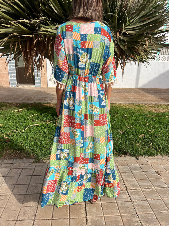 Vestido Rosy verde