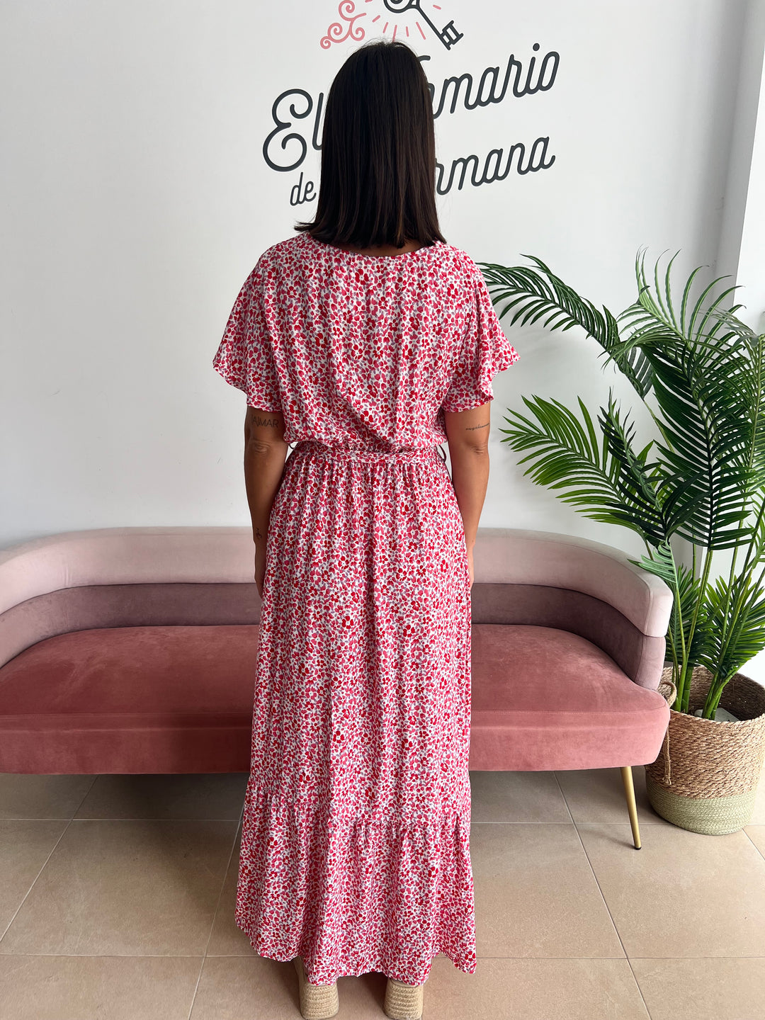 Vestido Dayana rosa