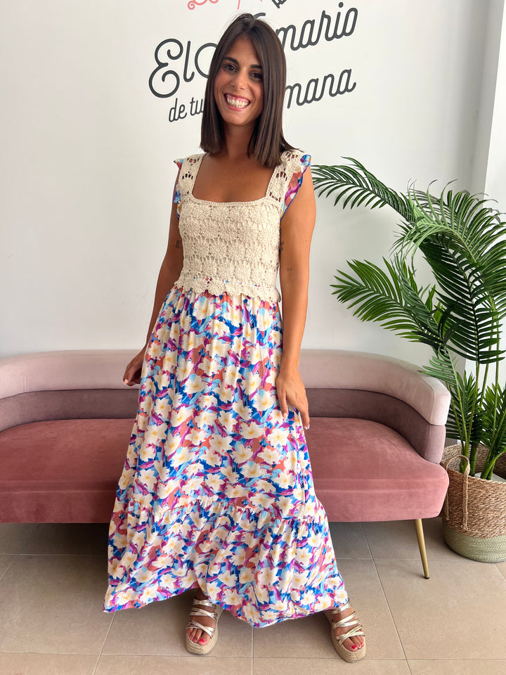 Vestido Miriam azul
