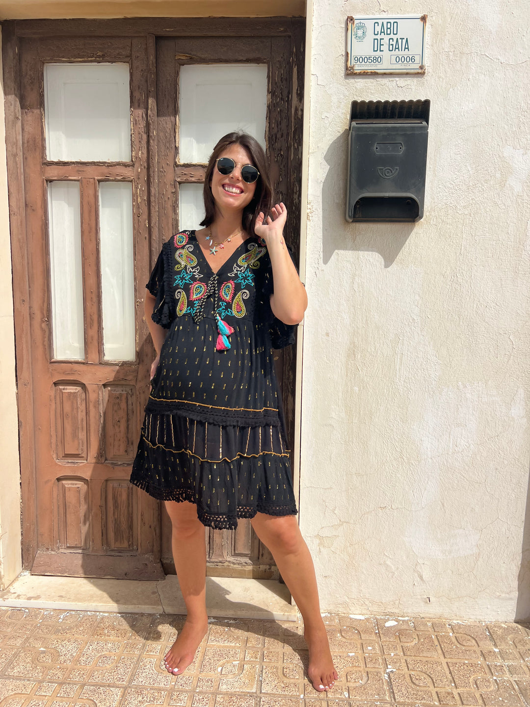 Vestido Sicilia negro