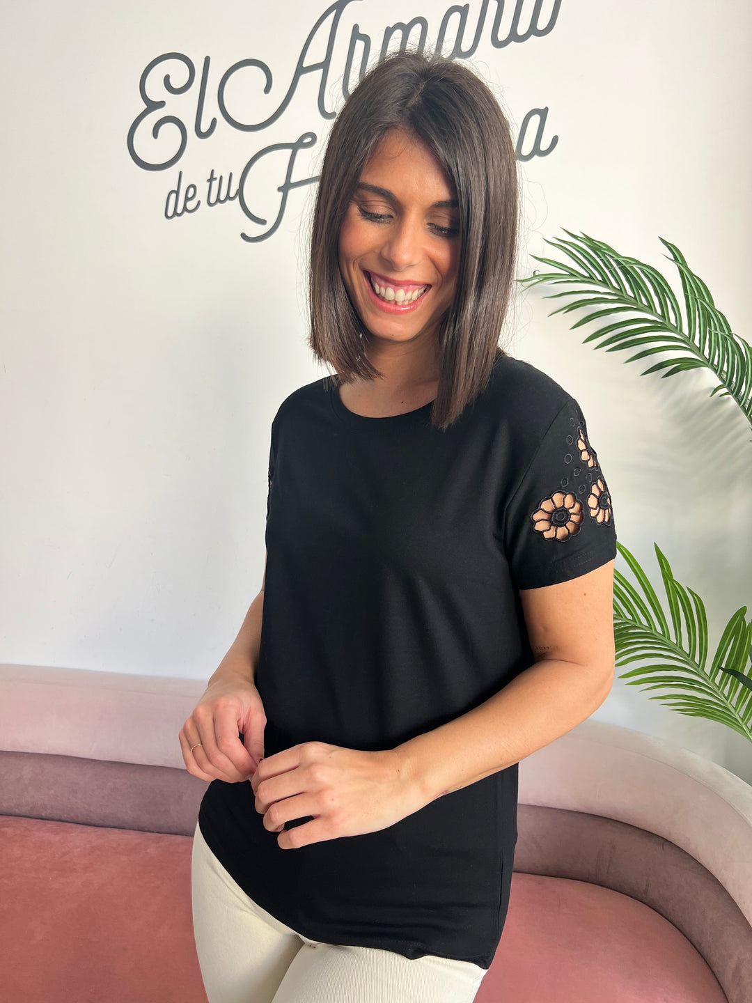 Camiseta Laura negro