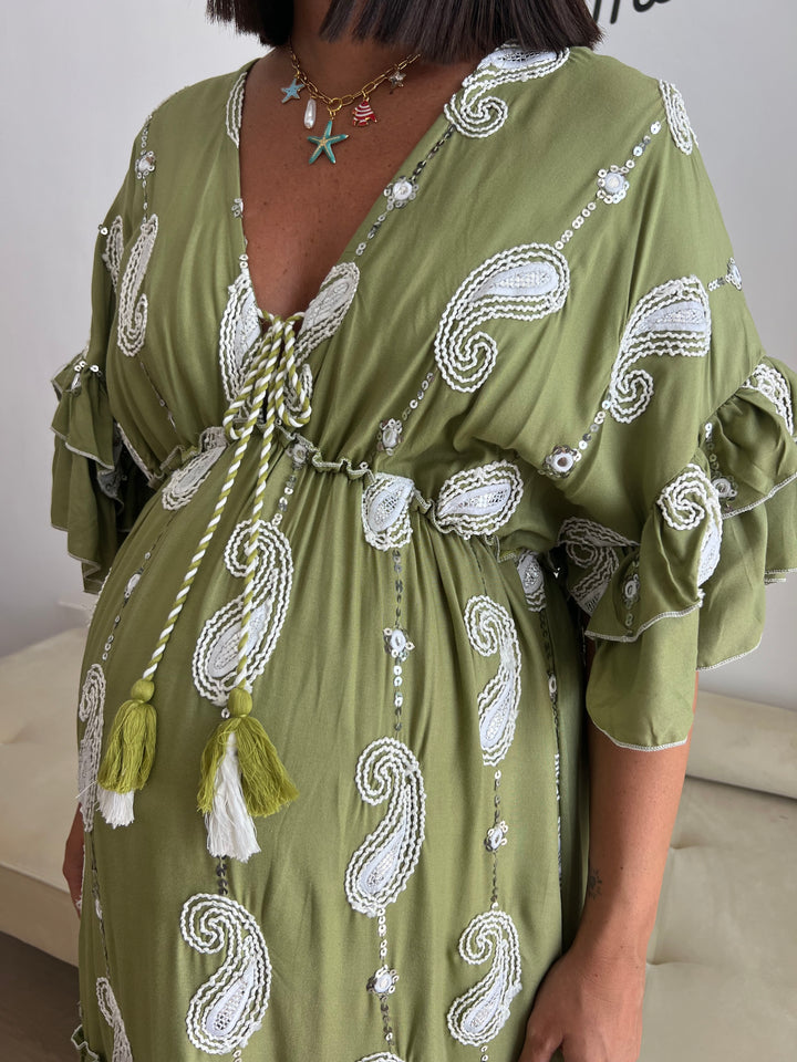 Vestido Malú verde