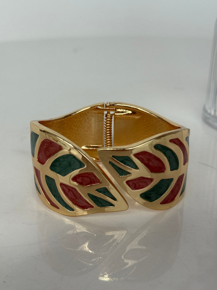 Pulsera Hoja multicolor (no acero)