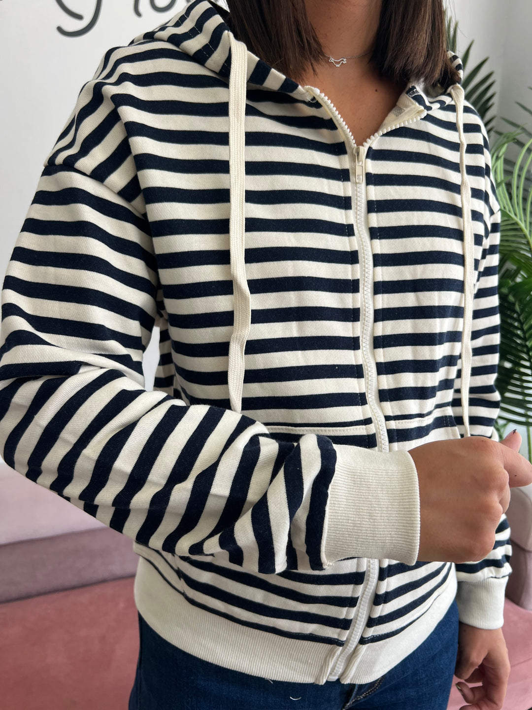 Sudadera Chaqueta azul marino