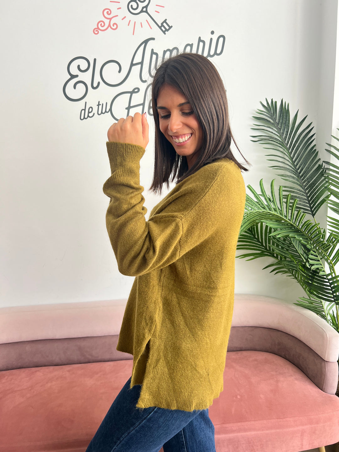 Jersey Manuela verde oliva