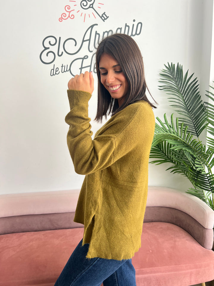 Jersey Manuela verde oliva