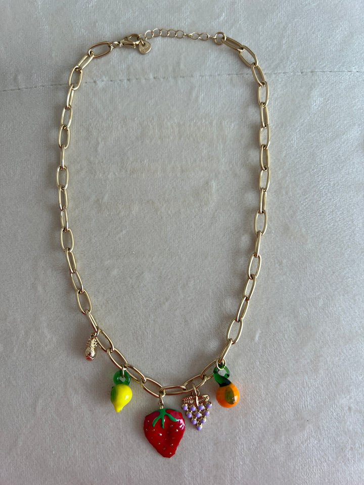 Collar Frutas (acero)