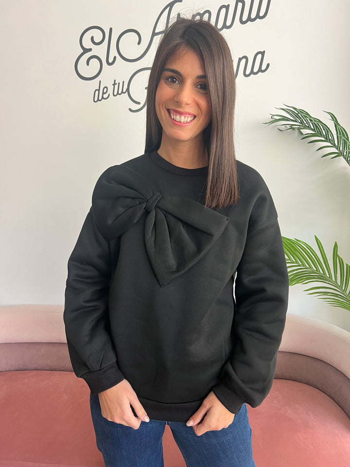 Sudadera Marilyn negro