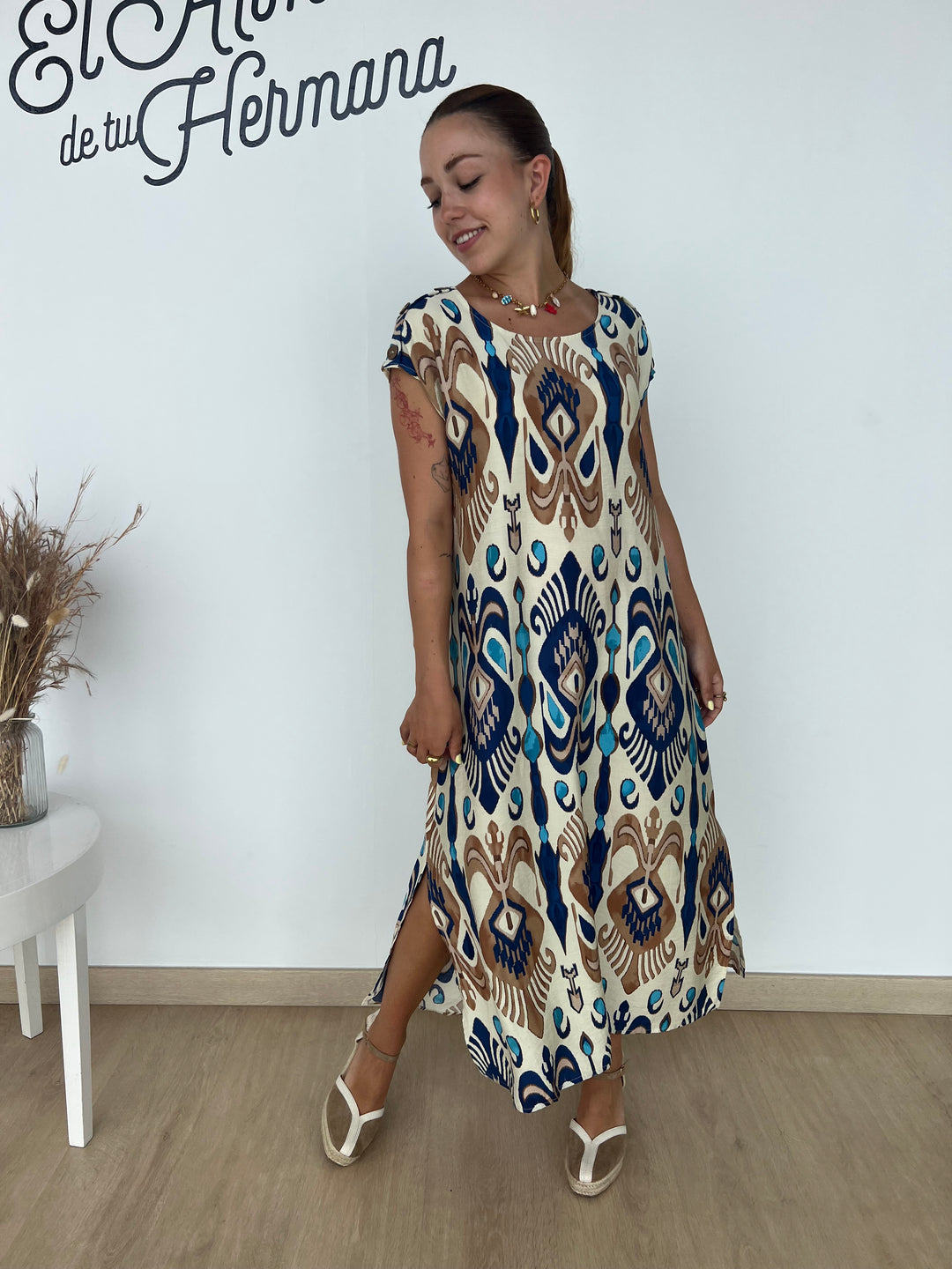 Vestido Morgane azul