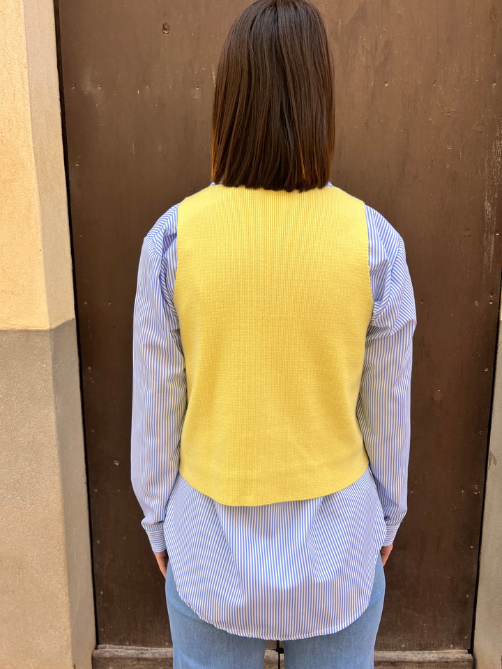 Chaleco Sandra amarillo