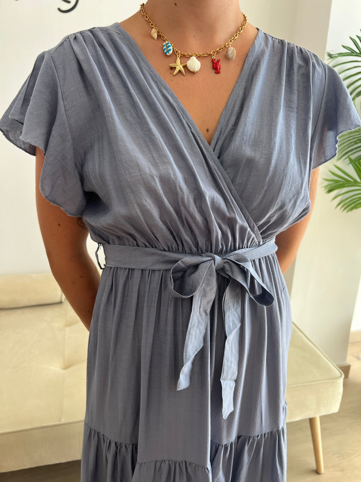 Vestido Belén celeste