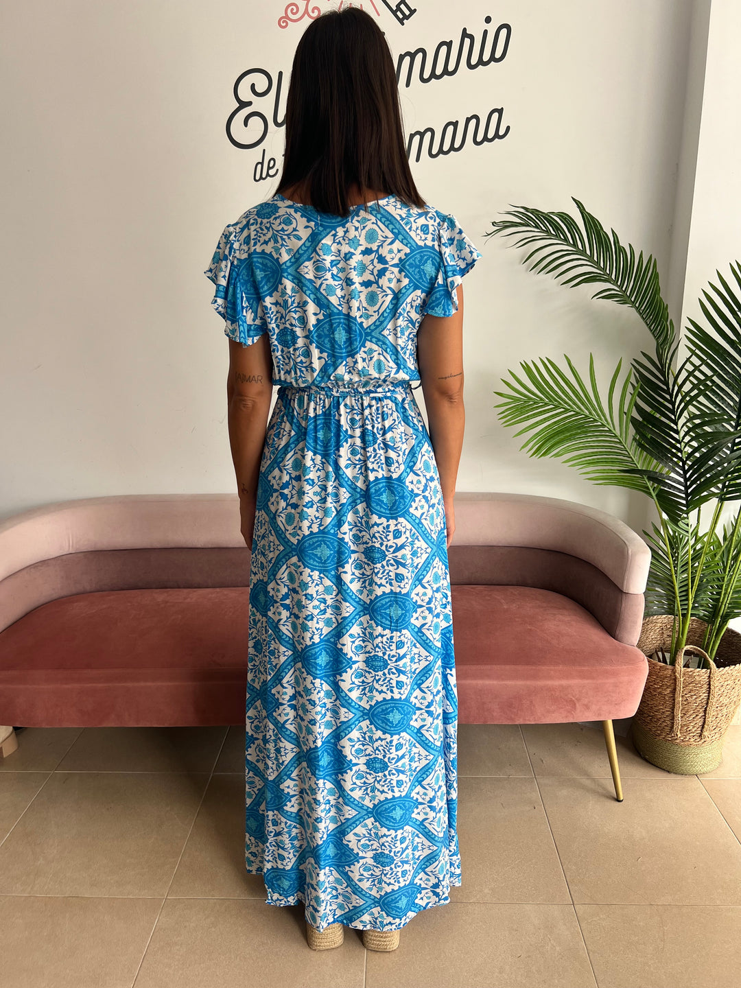Vestido Rita azul