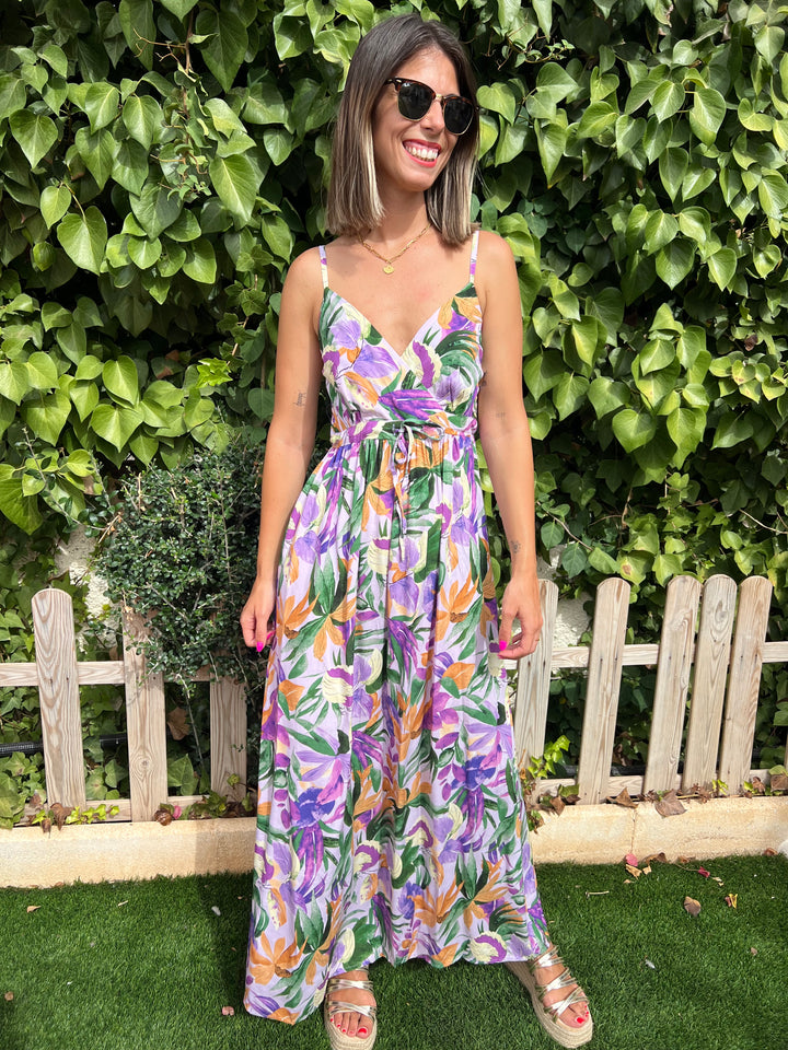 Vestido Valeria malva