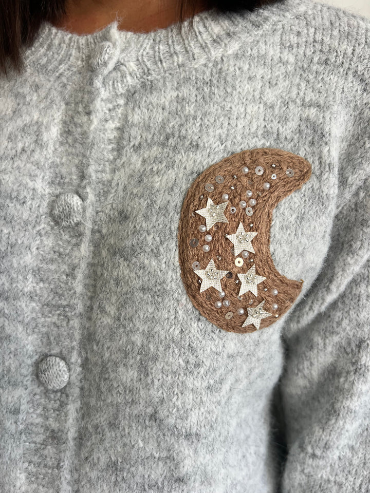 Chaqueta Lunas gris