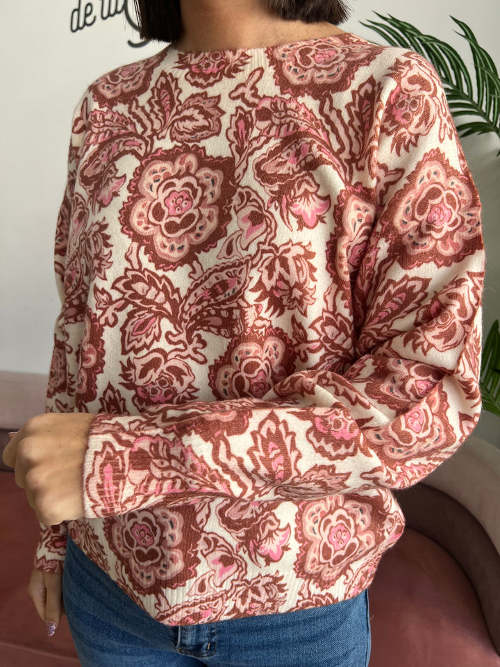 Jersey Leonor burdeos