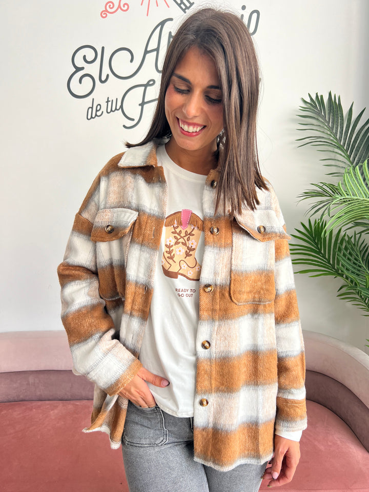 Chaqueta Natalia camel