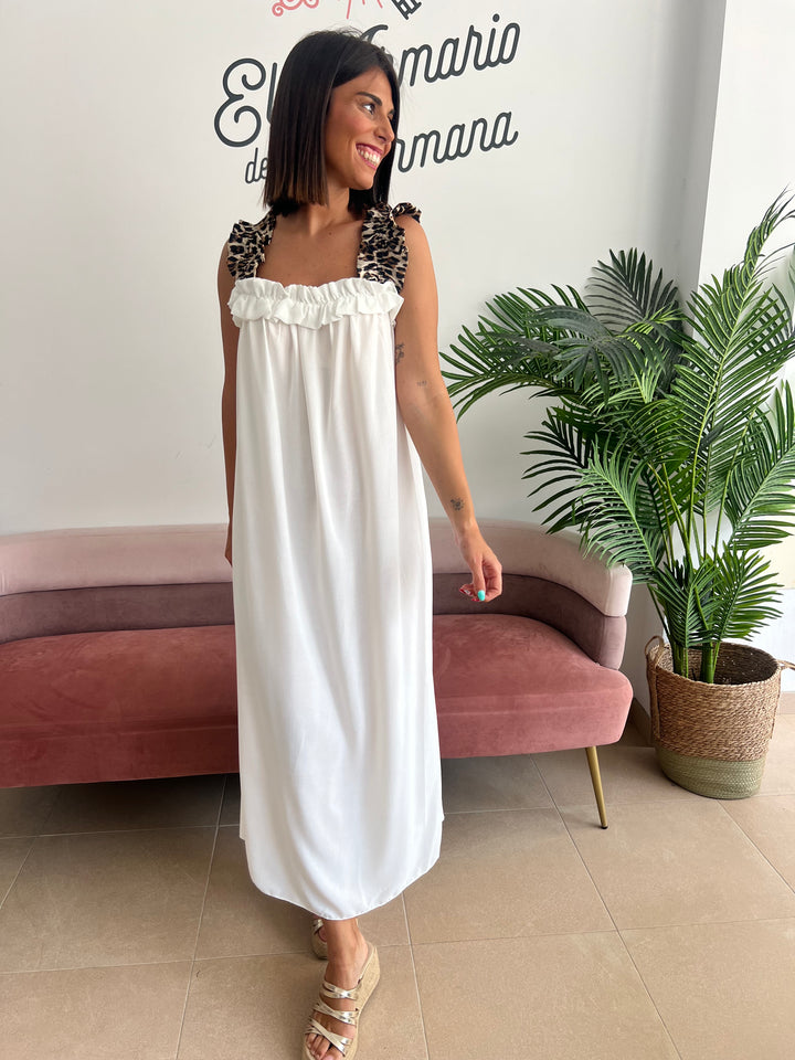 Vestido Kenia blanco