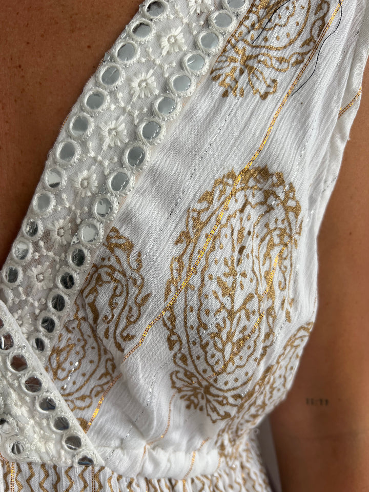 Vestido India blanco