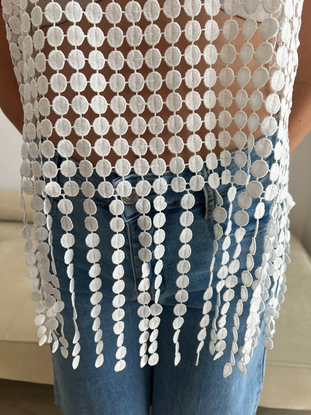 Top Eva blanco