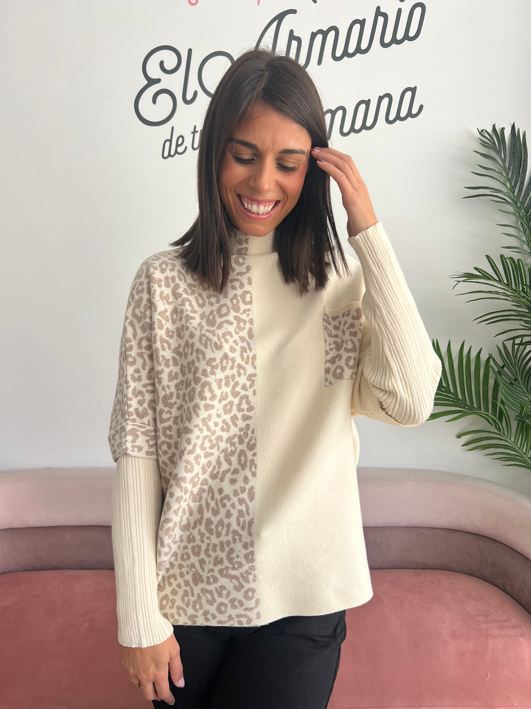 Jersey Mariola beige claro