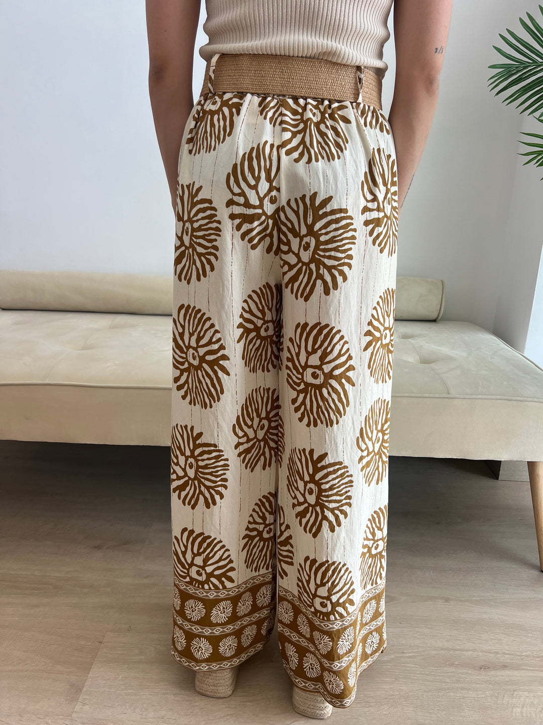 Pantalón Hana camel