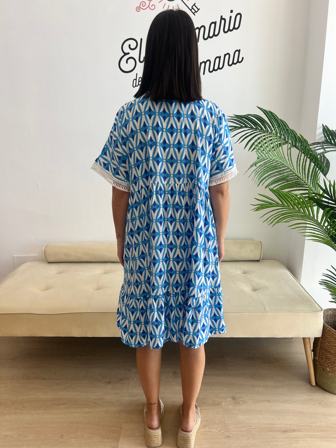 Vestido Amara azul