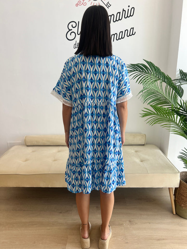 Vestido Amara azul