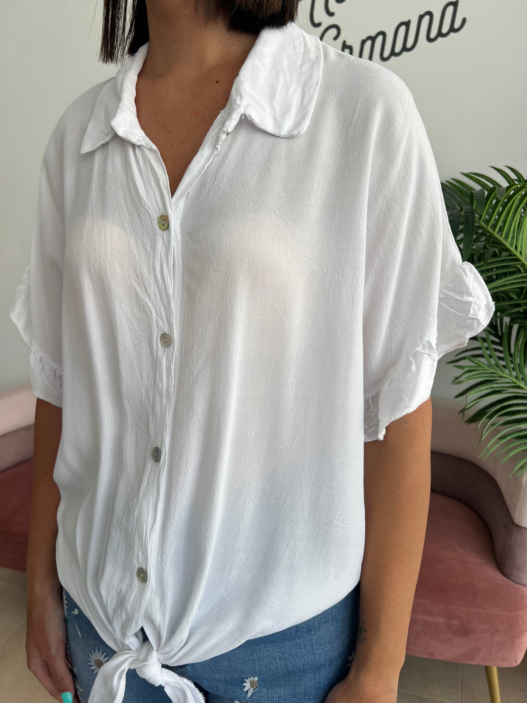 Camisa Kuky blanco