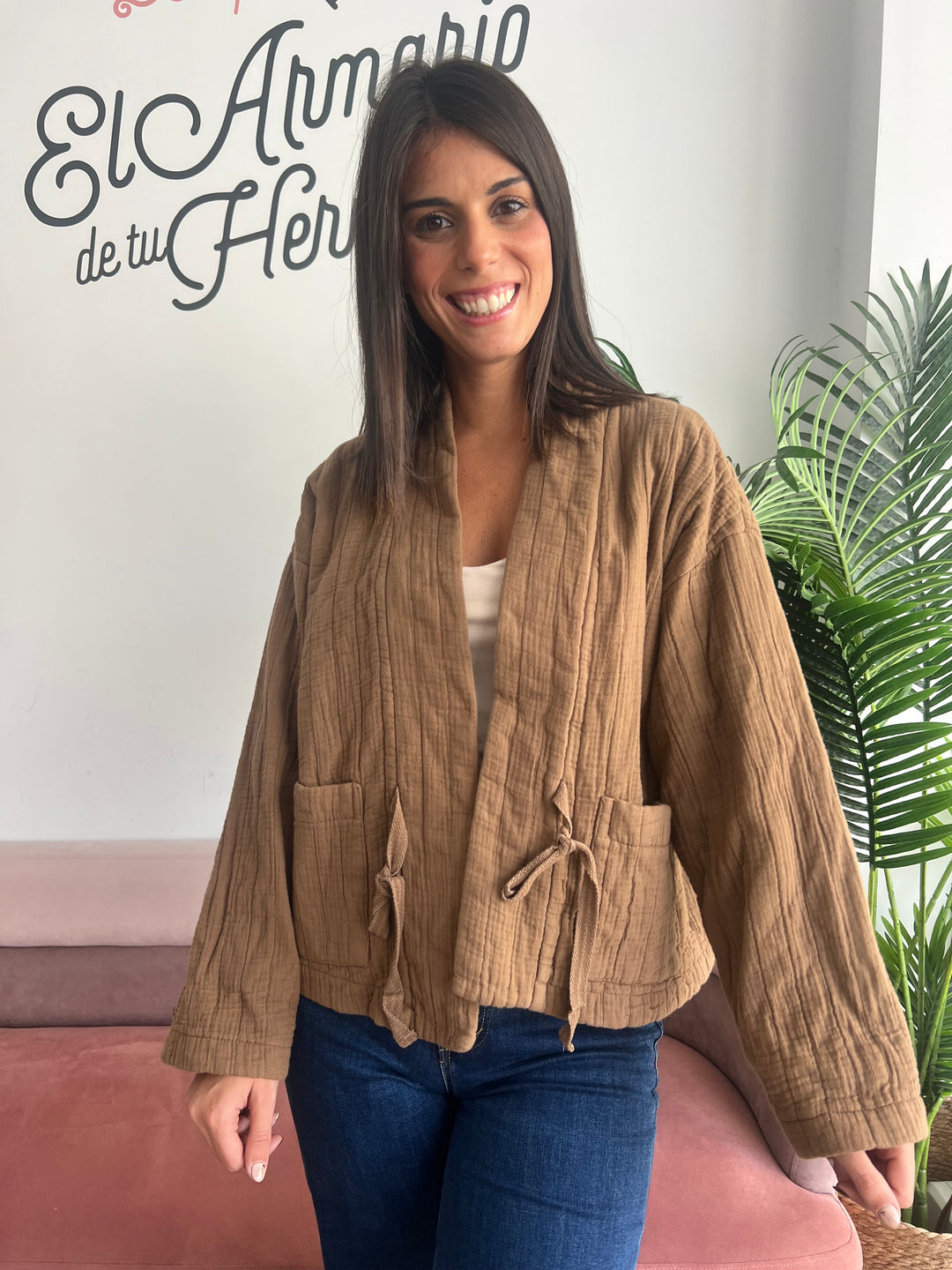 Chaqueta Belén Marrón