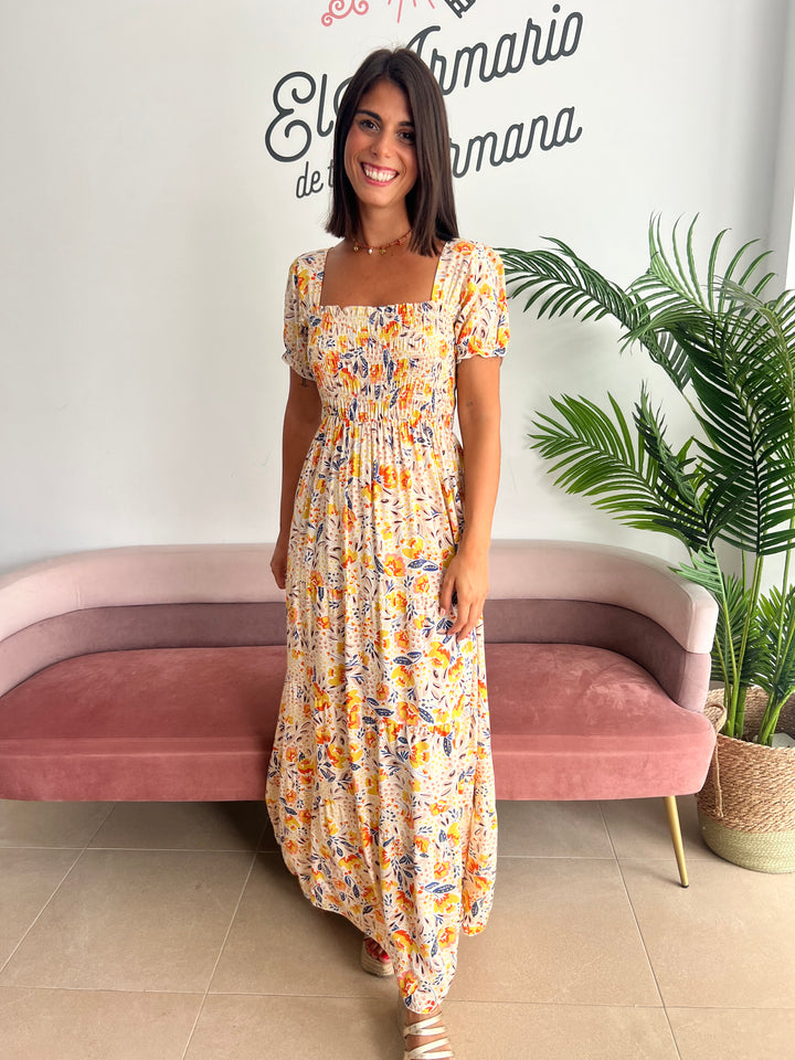 Vestido Zoraida beige