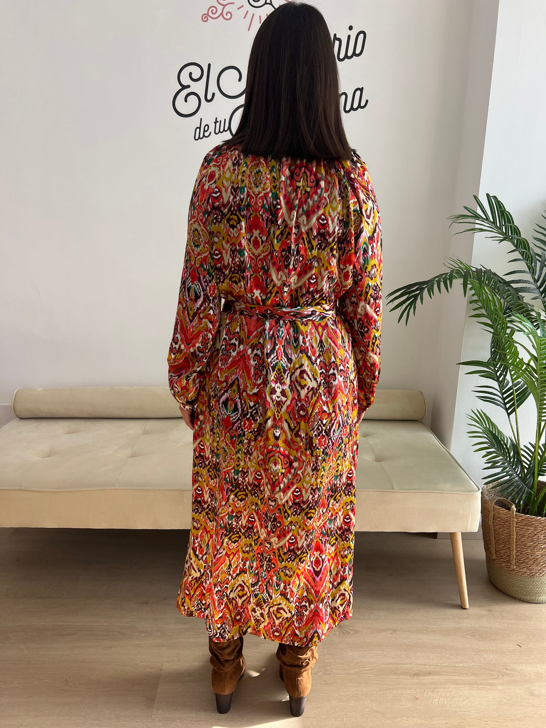 Vestido Julieta coral