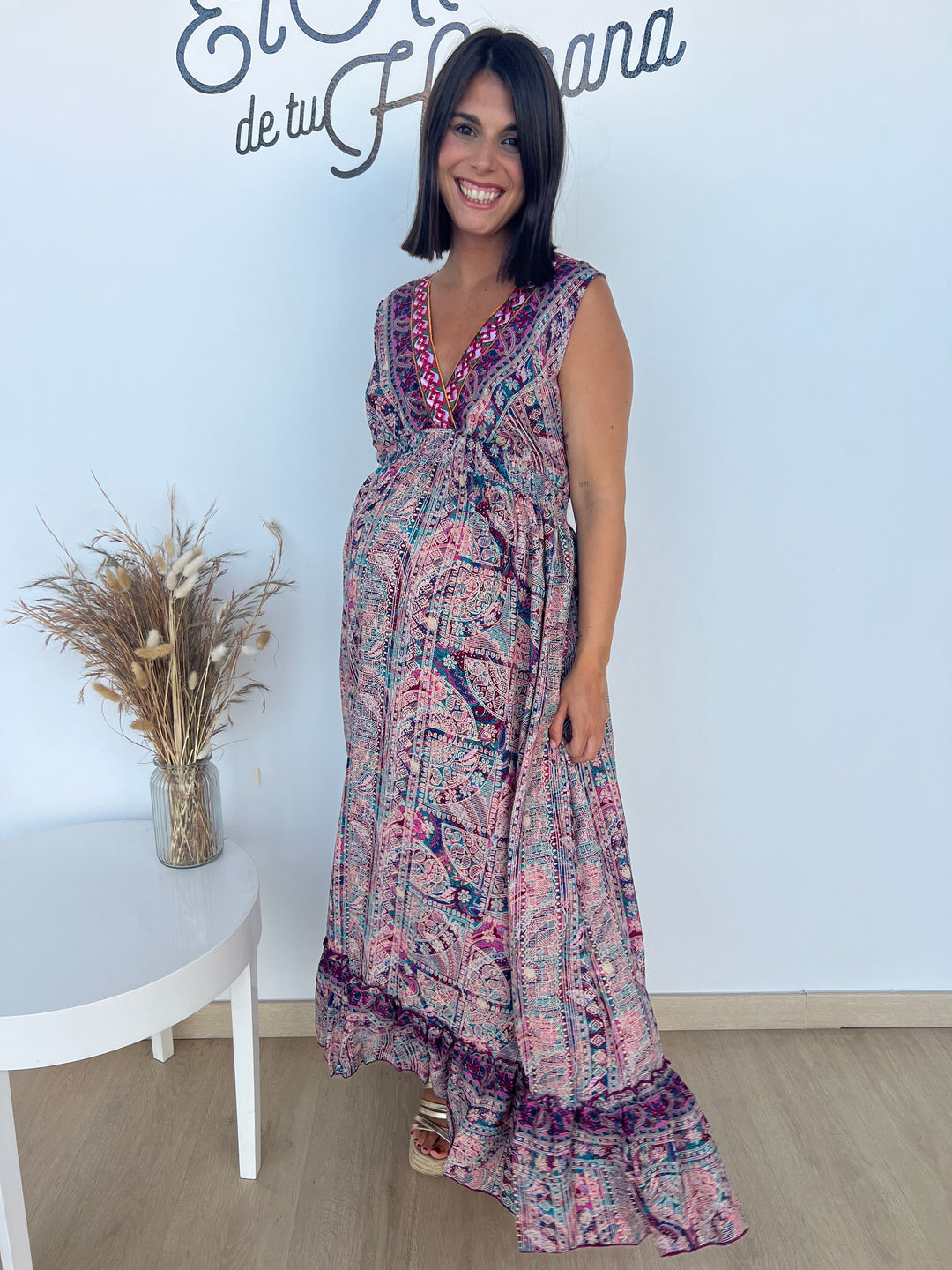 Vestido Layka fucsia