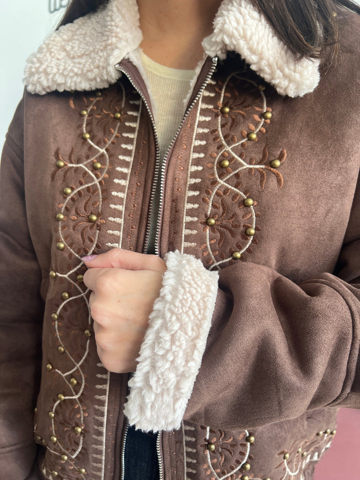 Chaqueta Paula marrón