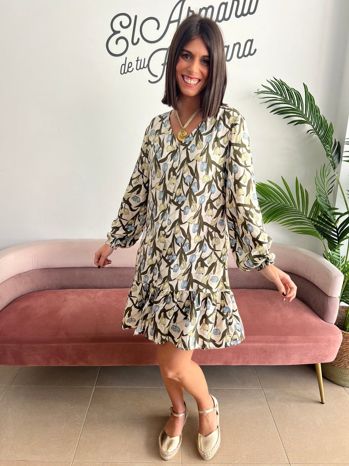 Vestido Tulipanes