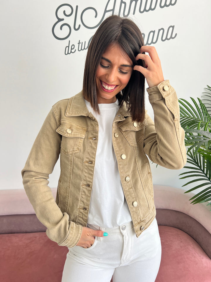 Chaqueta Lina camel