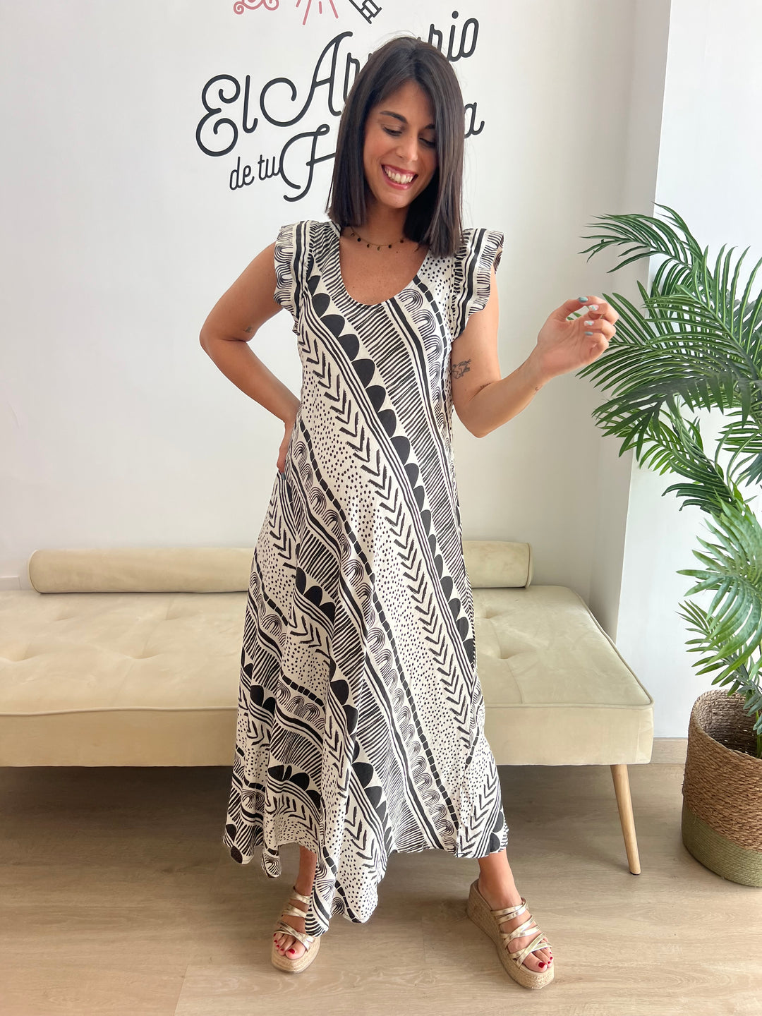 Vestido Fátima negro