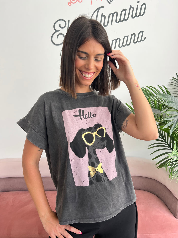 Camiseta Hello