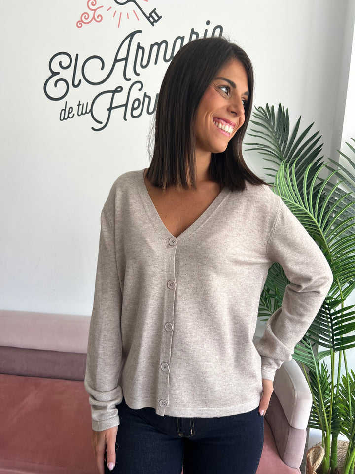 Chaqueta Claudia topo