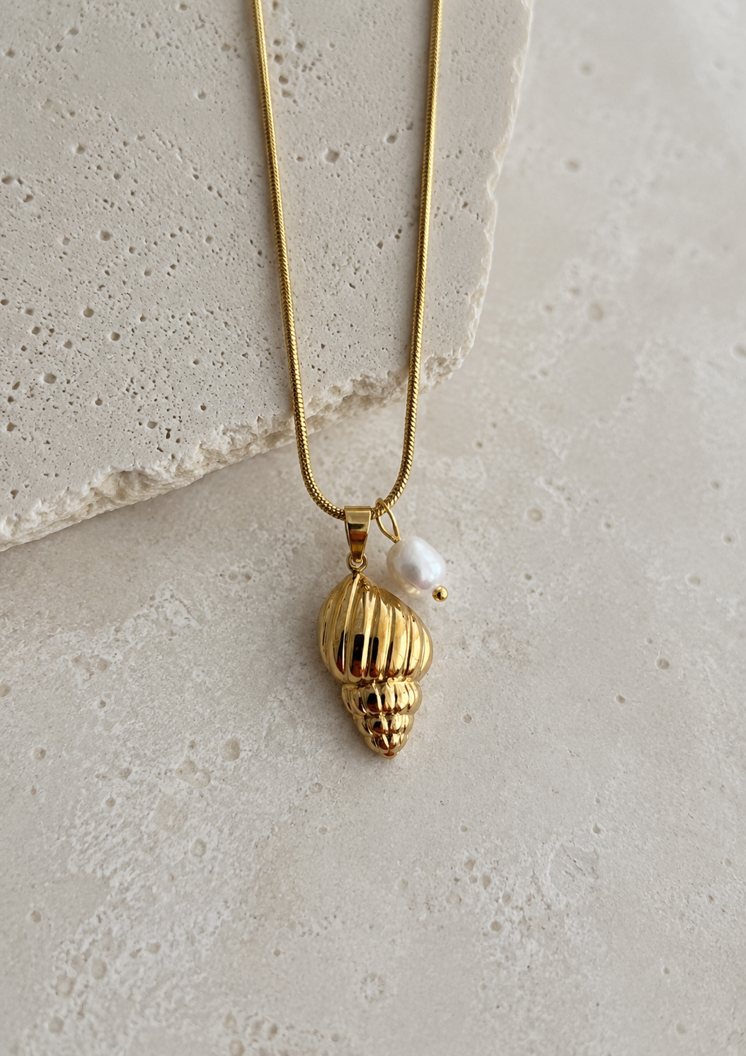 Collar Caracola (acero)